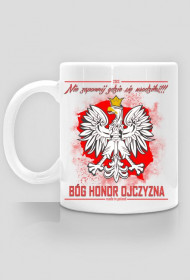 Kubek - BÓG HONOR OJCZYZNA