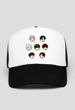 BTS czapka z daszkiem Kawaii