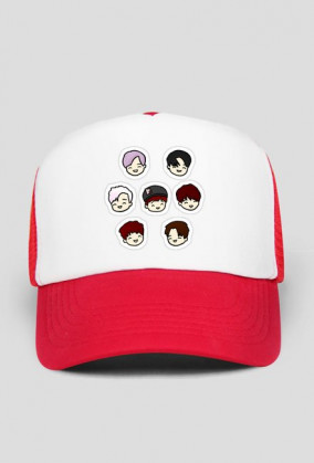 BTS czapka z daszkiem Kawaii