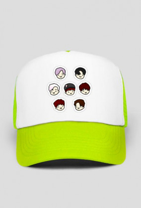 BTS czapka z daszkiem Kawaii