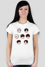 BTS koszulka Kawaii (women)