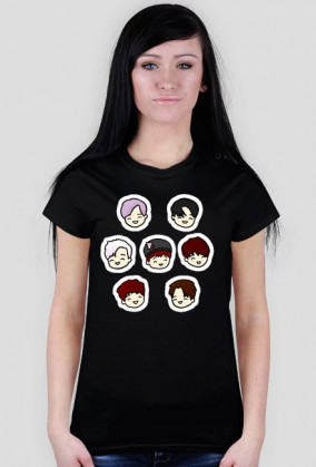 BTS koszulka Kawaii (women)