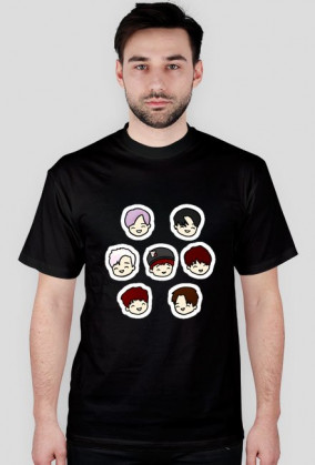 BTS koszulka Kawaii (men)