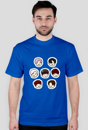 BTS koszulka Kawaii (men)