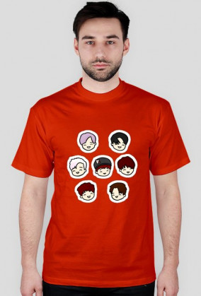 BTS koszulka Kawaii (men)