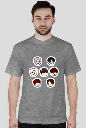 BTS koszulka Kawaii (men)