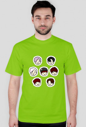 BTS koszulka Kawaii (men)