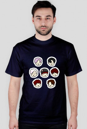 BTS koszulka Kawaii (men)