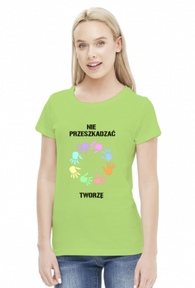 Koszulka Moje Pasje "Nie przeszkadzać. Tworzę"