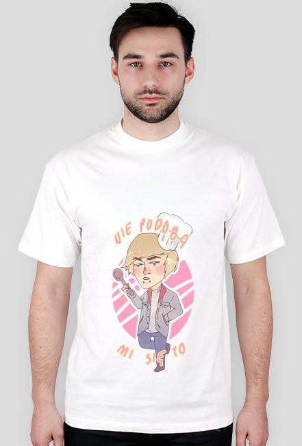UNISEX - Nie podoba mi się to + róż tło