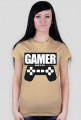 Koszulka gracza "Gamer" damska
