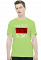 Najlepszy tata świata (koszulka męska) jasna grafika