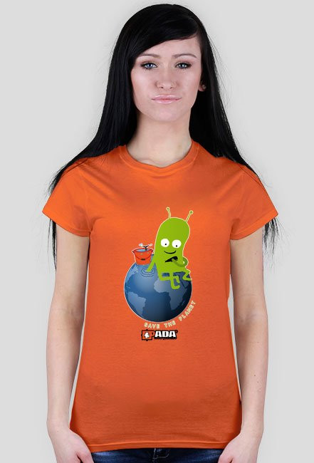 Koszulka damska - Planeta. Pada