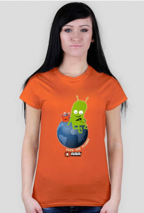 Koszulka damska - Planeta. Pada