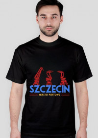 Szczecin - męska, czarna
