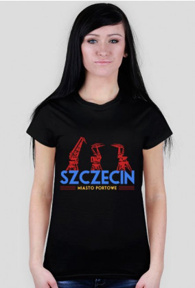 Szczecin - damska, czarna