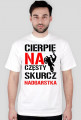 KOSZULKA CIERPIĘ NA CZĘSTY SKURCZ NADGARSTKA