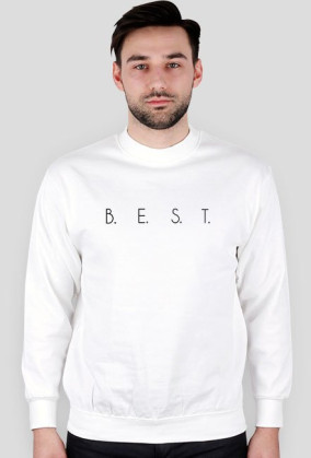 bluza męska biała bebest