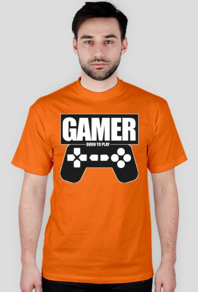 Koszulka gracza "Gamer" meska