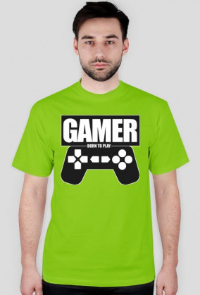 Koszulka gracza "Gamer" meska