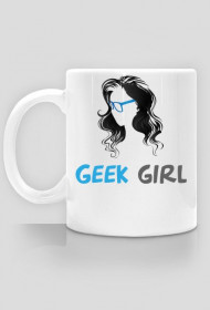 Geek Girl - Kubek Blue