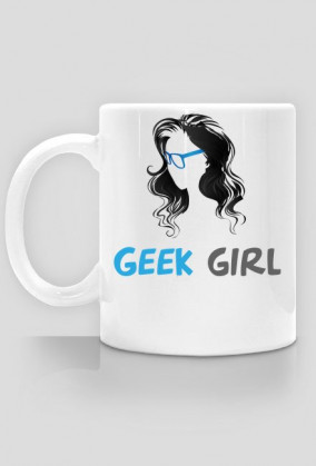 Geek Girl - Kubek Blue