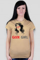 Geek Girl - T-Shirt Red