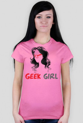 Geek Girl - T-Shirt Red