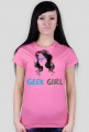Geek Girl - T-Shirt Blue