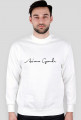 Bluza męska "Ariana Grande" biała