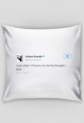 Poszewka na poduszkę "Ariana Twitter Pack"