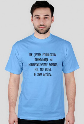 Tak, jestem psychologiem