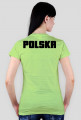 Koszulka z napisem POLSKA damska