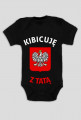 Kibicuję z tatą (body niemowlęce)