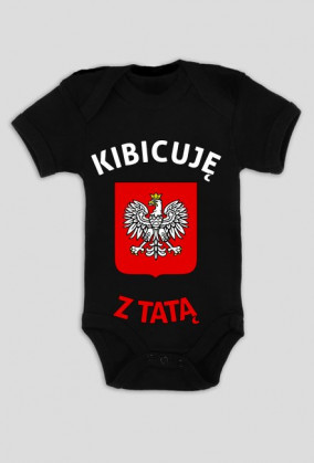 Kibicuję z tatą (body niemowlęce)