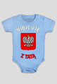 Kibicuję z tatą (body niemowlęce)