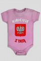 Kibicuję z tatą (body niemowlęce)