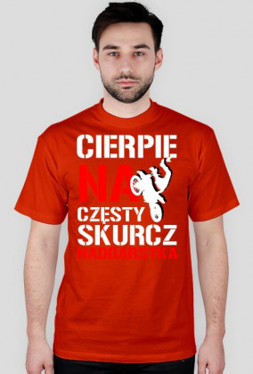 KOSZULKA CIERPIĘ NA CZĘSTY SKURCZ NADGARSTKA