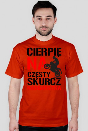 CIERPIĘ NA CZĘSTY SKURCZ NADGARSTKA KOSZULKA