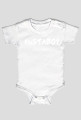 Body niemowlęce INSTABOY- napis w kolorze białym