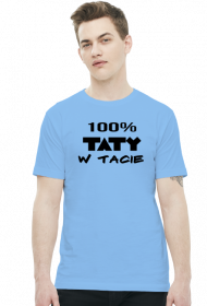 Koszulka "100% taty w tacie"