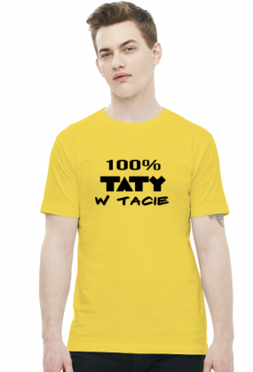 Koszulka "100% taty w tacie"