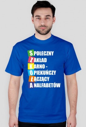 Koszulka męska - definicja szkoły ;)