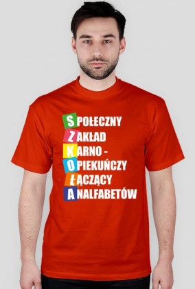Koszulka męska - definicja szkoły ;)