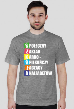 Koszulka męska - definicja szkoły ;)
