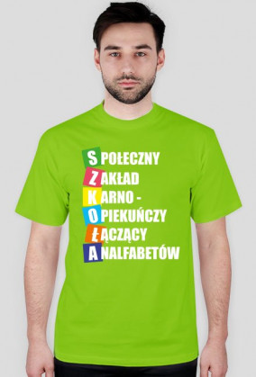Koszulka męska - definicja szkoły ;)