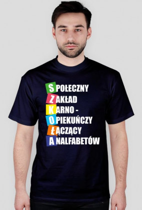 Koszulka męska - definicja szkoły ;)