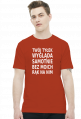 Twój tyłek wygląda samotnie (t-shirt) jasna grafika