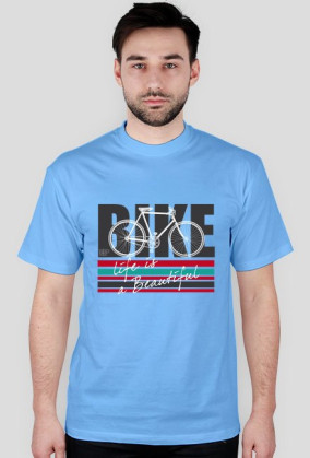 Koszulka męska - Rower. Pada