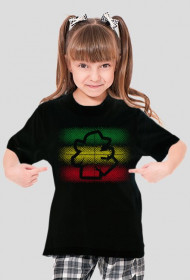 Koszulka dla dziewczynki - Reggae. Pada